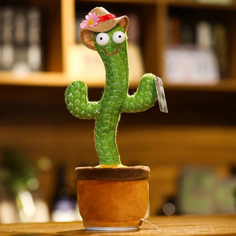 Dancing Cactus Toy β Singing & Talking Plush with 120 Songs