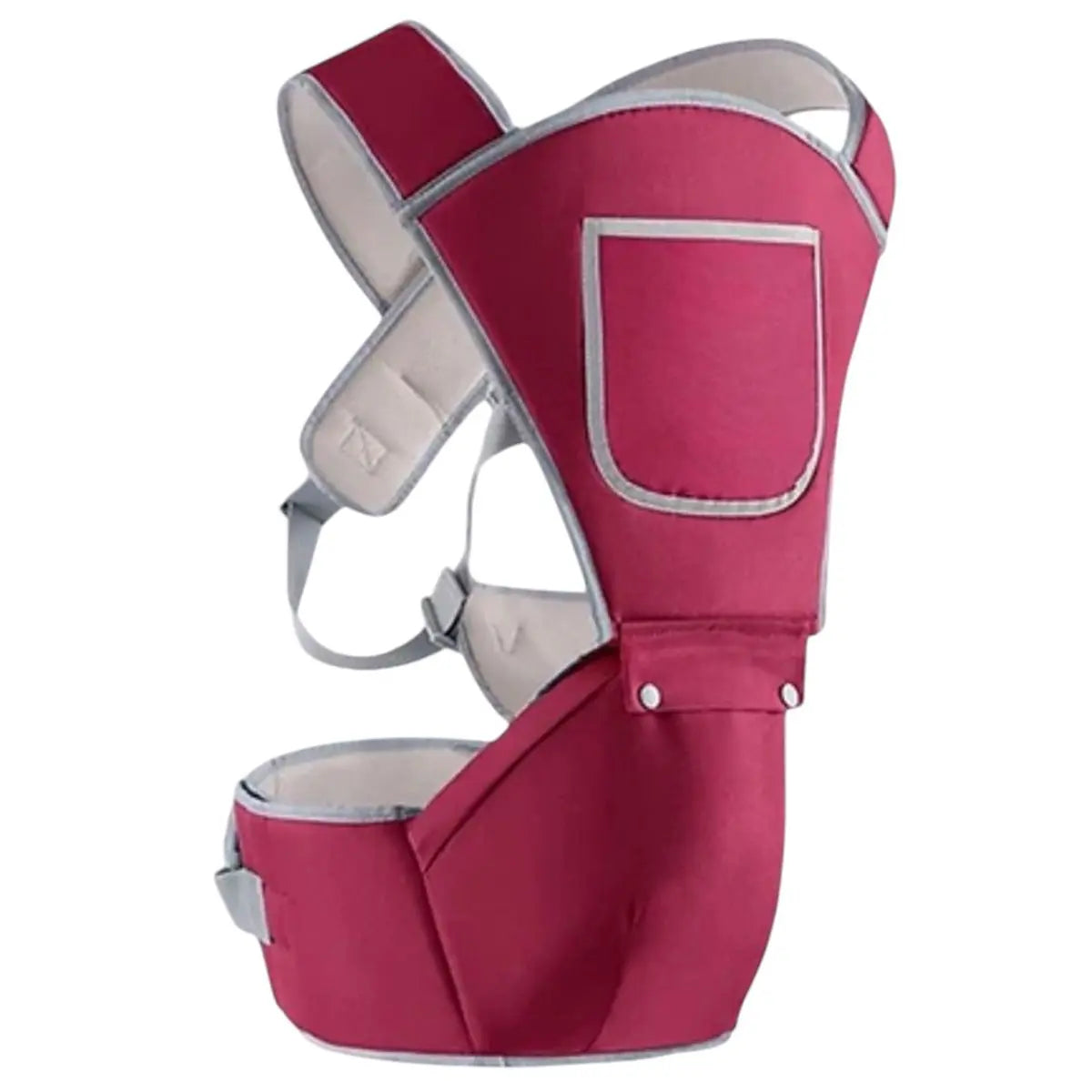 Baby Carrier with Detachable Hip Seat – & Breathable Design | Newborn to Toddler Support