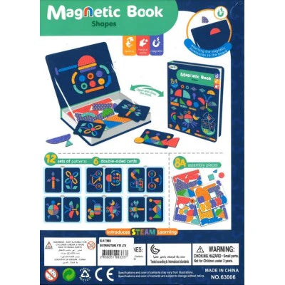 Magnetic Book | Piece Magnetic Puzzle Toy for Kids | Alphabets & Unicorn