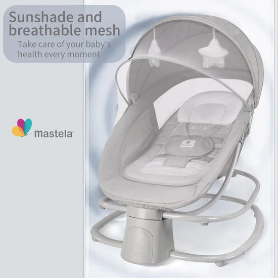 4-in-1 Baby Rocker, Bouncer, Recliner & Sleeper – Complete Comfort & Care for Newborns