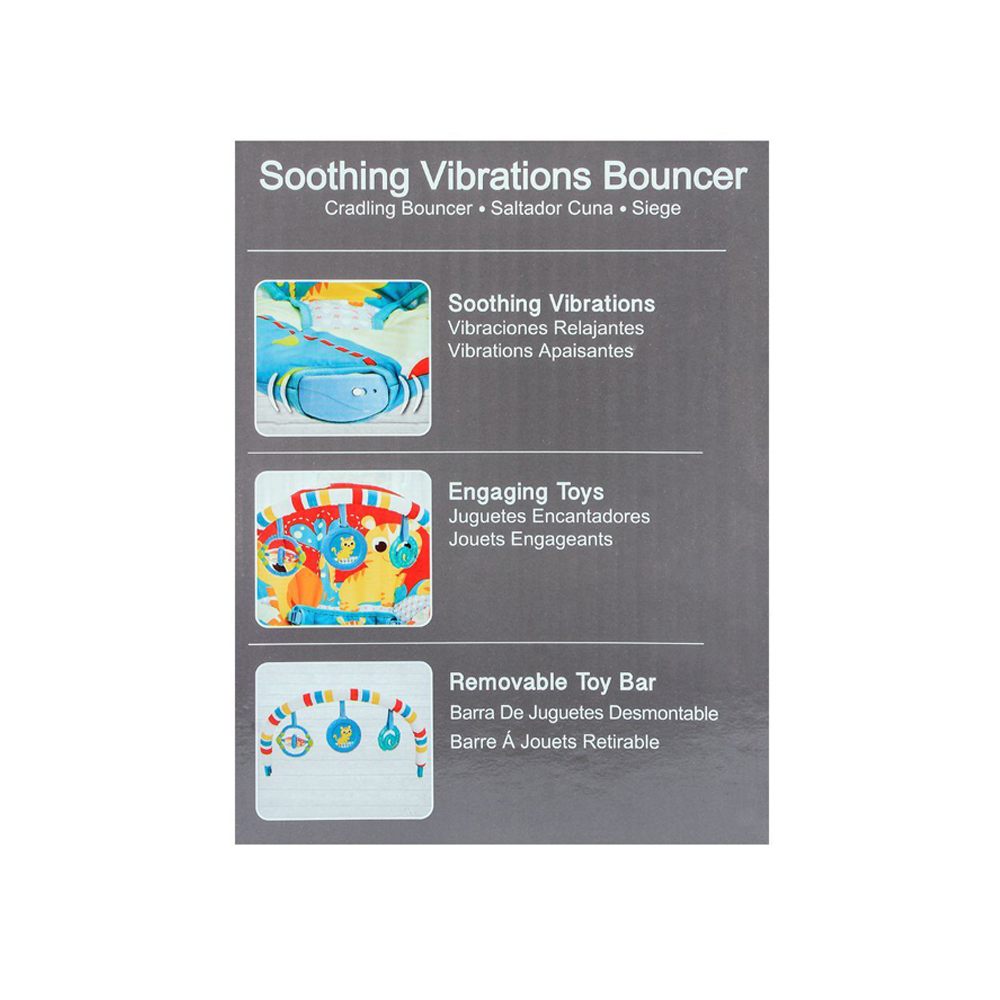 Lovely Baby Bouncer Rocker – Baby Seat, Adjustable Toy Bar
