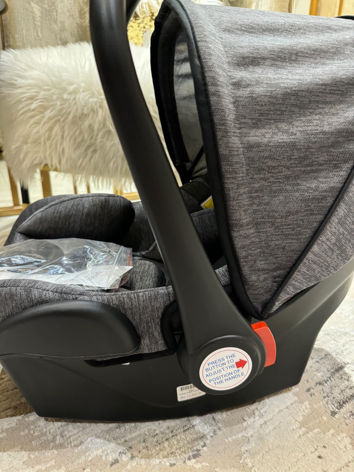 Baby Premium Infant Car Seat – Comfortable, Portable & Secure | Three Colors Available