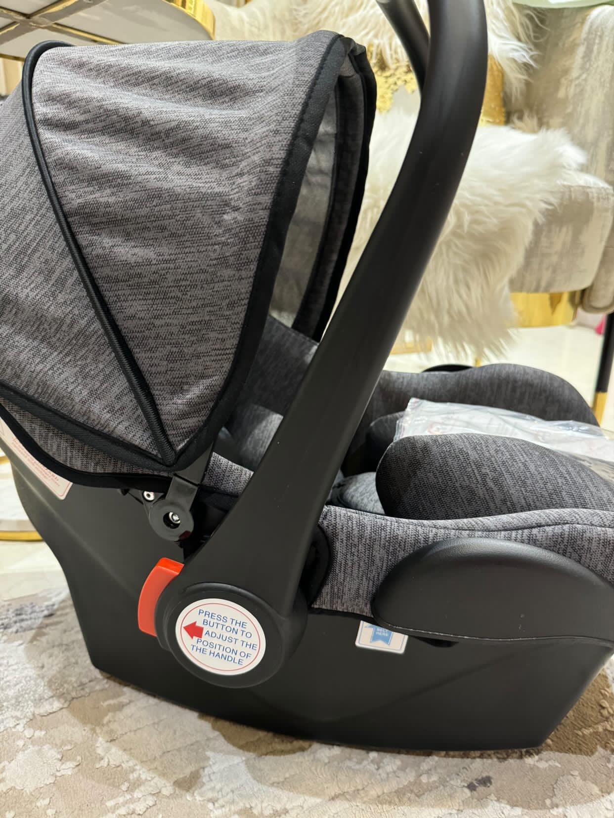 Baby Premium Infant Car Seat – Comfortable, Portable & Secure | Three Colors Available