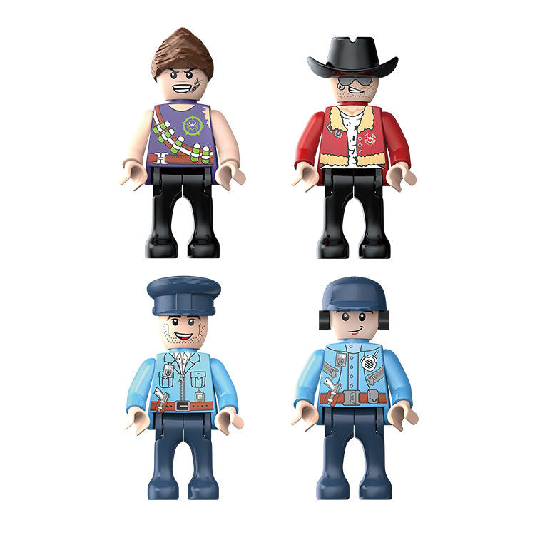 Police Mobile Command System Building Blocks Set – 406 PCS
