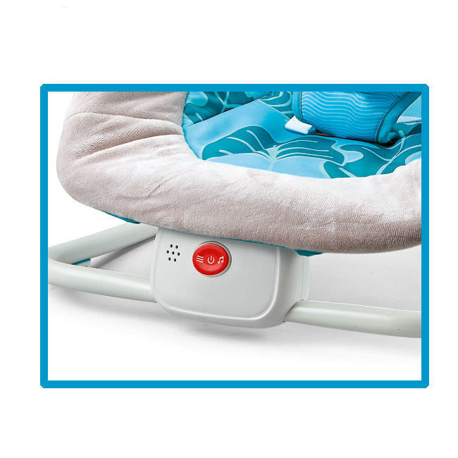 2-in-1 Baby Rocker & Feeding Chair with Toy Bar – Comfortable, Musical & Convertible Design