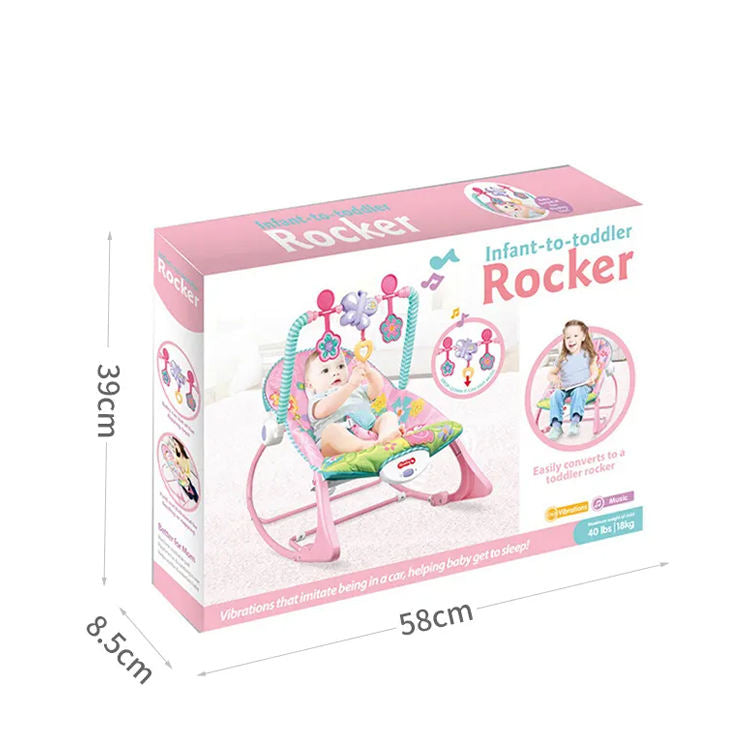 Infant to Toddler Rocker Chair – Classic Multi-function Chair for Kids