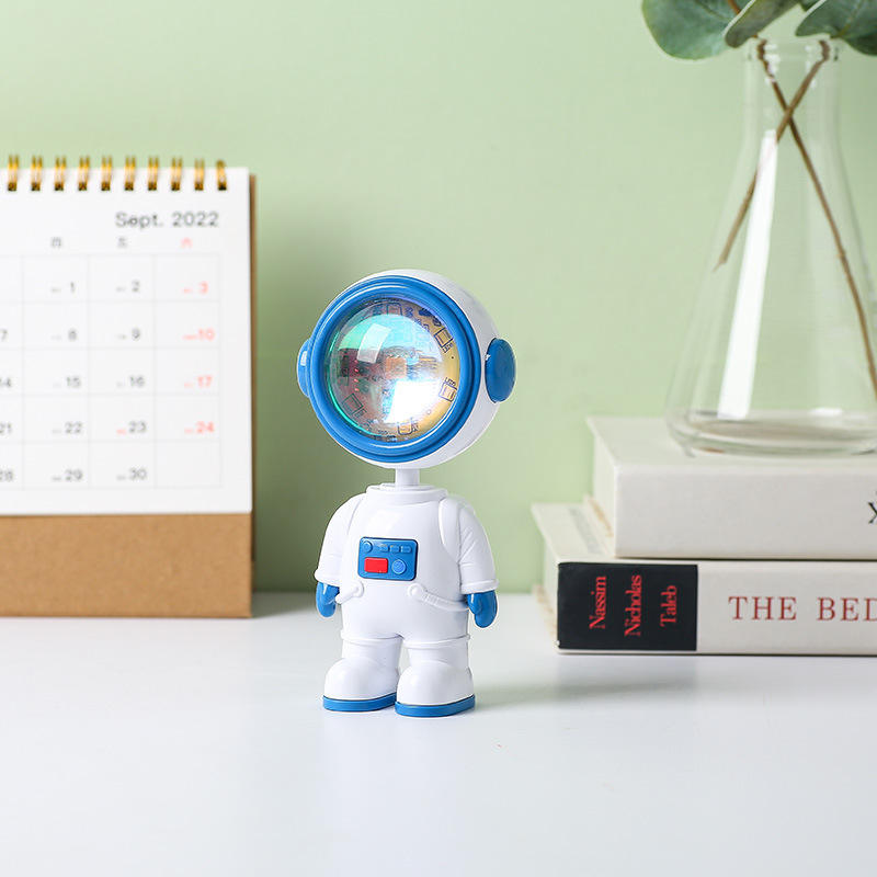 Astronaut Sunset Lamp – USB Rechargeable Mood Light with Built-in Battery