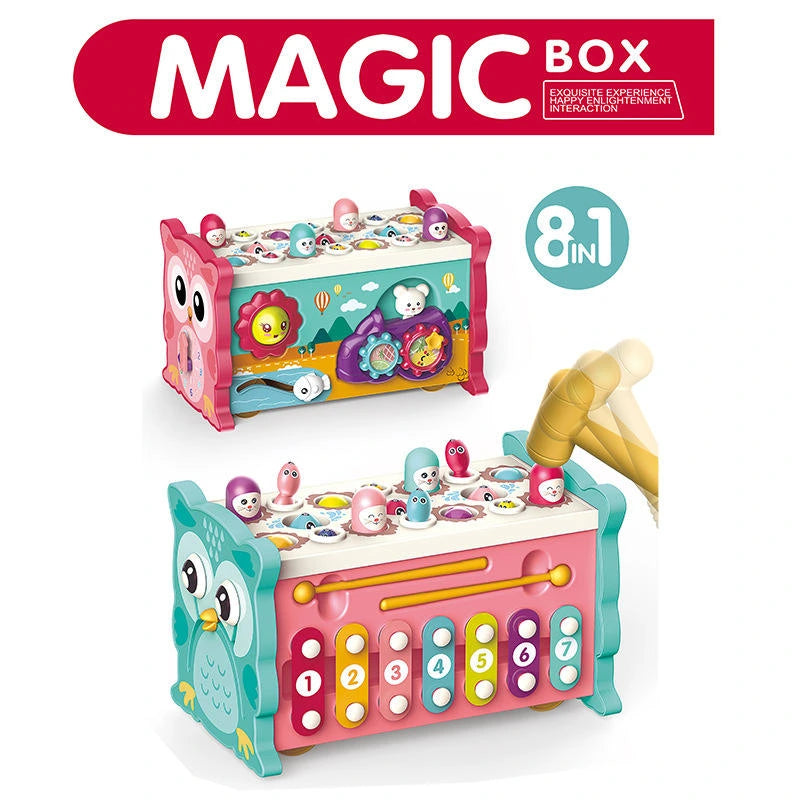 Multifunction Plastic Busy Box 8 sides and (Bigger size)