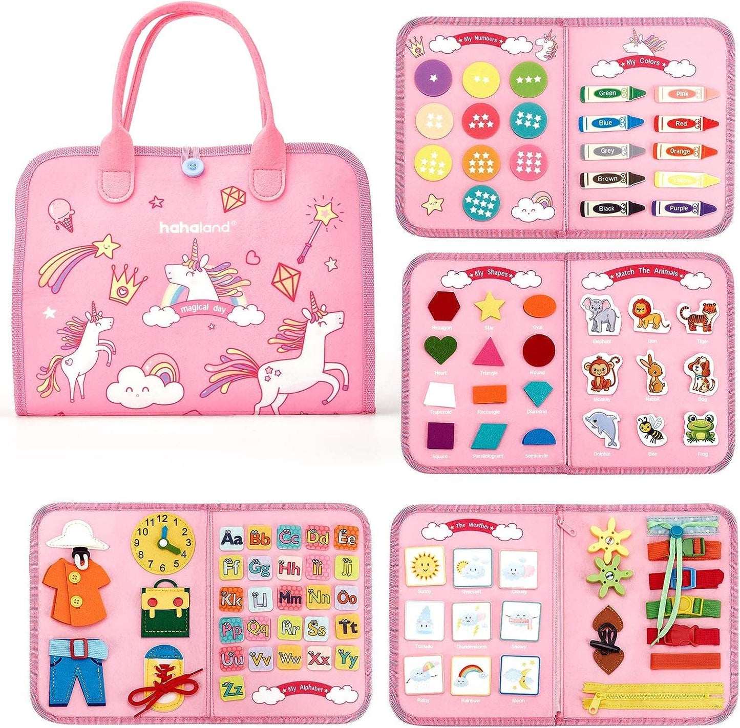 Busy Book - Activity for Kids (8 Pages)/ (10Pages)