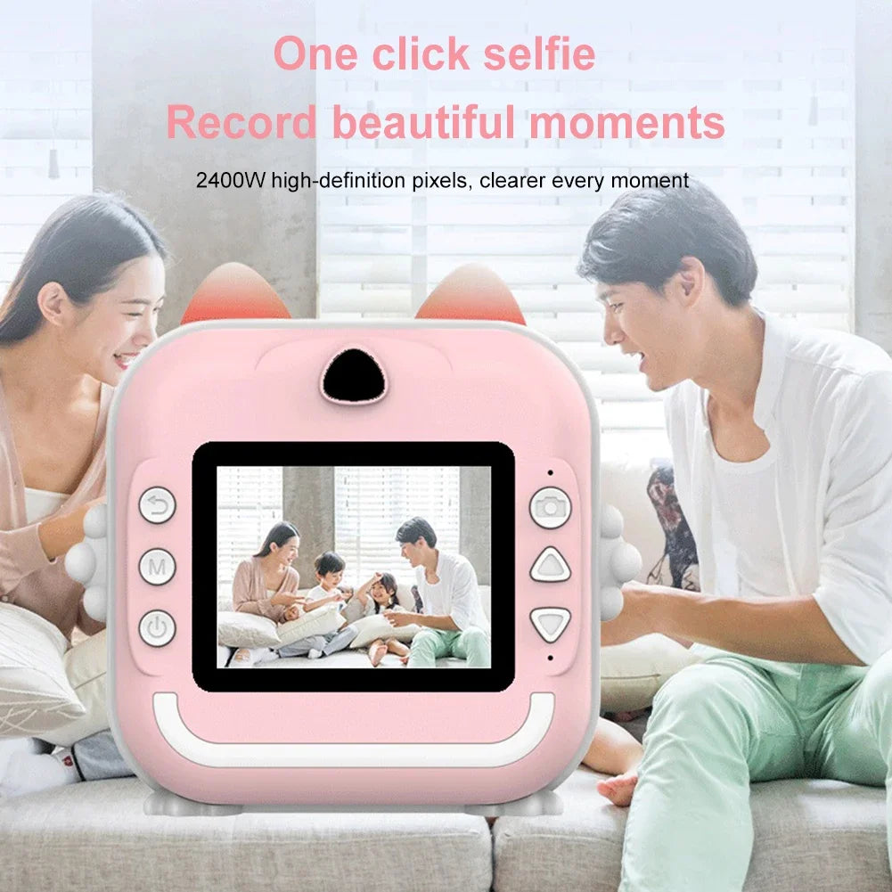Kids Instant Print Camera Fun & Portable for Children