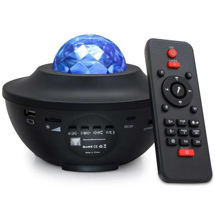 LED Night Light Ocean Wave Projector – 7 in 1 Star Mood Light