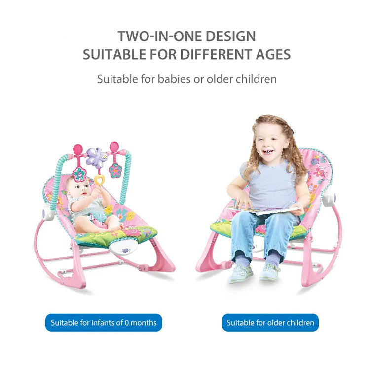 Infant to Toddler Rocker Chair – Classic Multi-function Chair for Kids