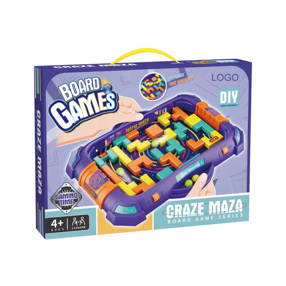 3D Tilt Maze Puzzle Game – Interactive Handheld Brain Teaser for Kids & Adults