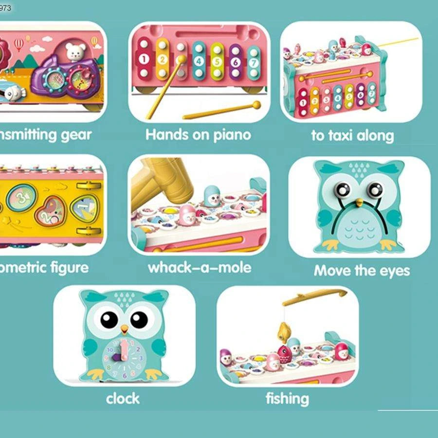 Multifunction Plastic Busy Box 8 sides and (Bigger size)