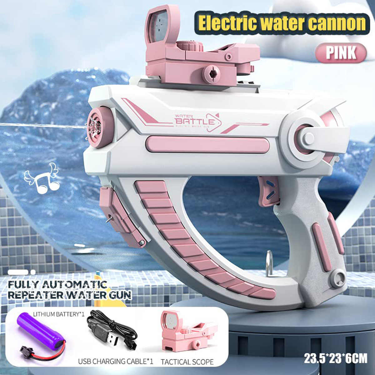 Space Gun Toy β Light & Sound Blaster for Kids