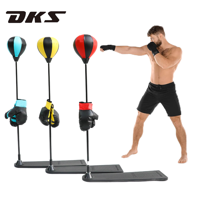Adjustable Kids Boxing Set – Punching Bag with Gloves