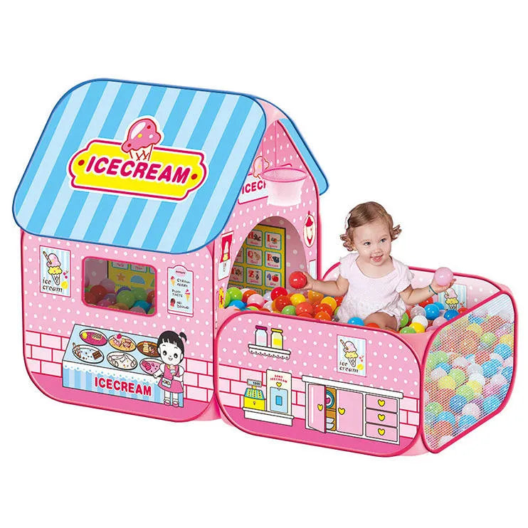 Ice-cream Indoor Educational Play Tent House for Kids – Activity Space