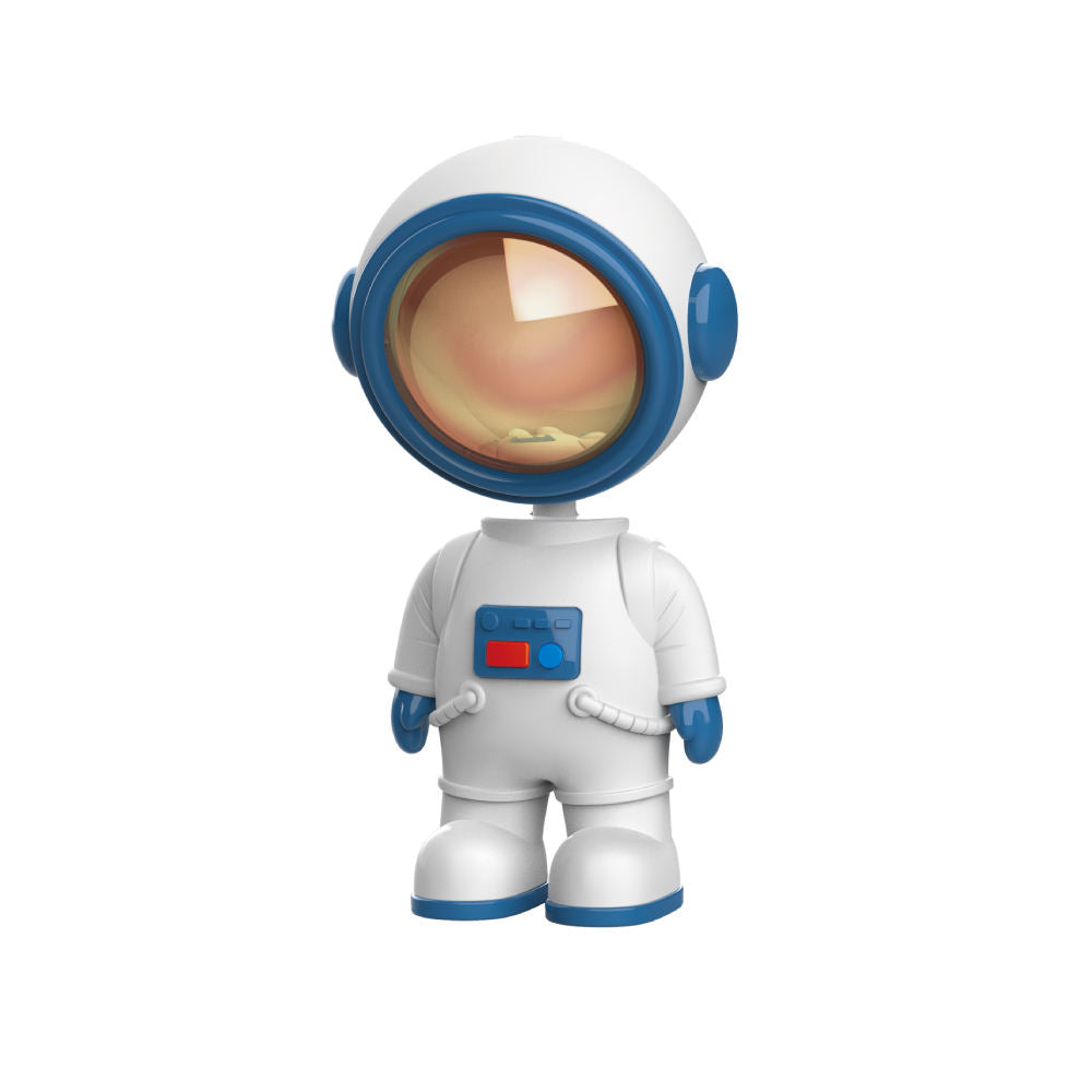 Astronaut Sunset Lamp – USB Rechargeable Mood Light with Built-in Battery