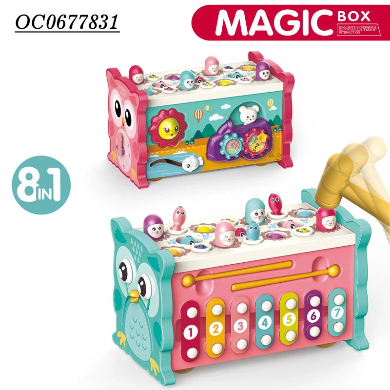 Multifunction Plastic Busy Box 8 sides and (Bigger size)