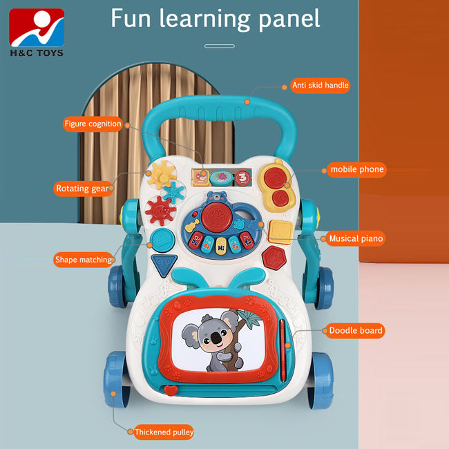 Baby Musical Activity Walker – Learning, Walking & Play Center with Lights, Sounds & Shape