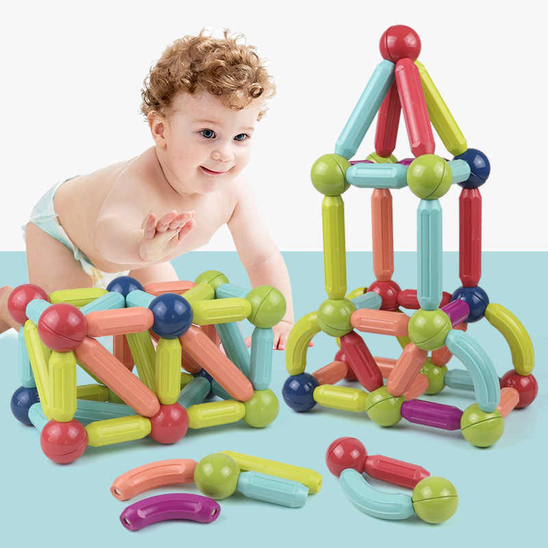 Magnet Stick & Link 64 Pcs Building Set