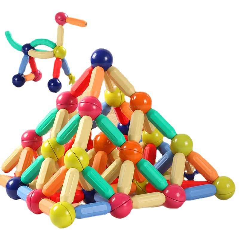 Magnet Stick & Link 64 Pcs Building Set
