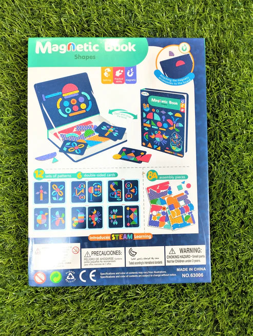 Magnetic Book | Piece Magnetic Puzzle Toy for Kids | Alphabets & Unicorn