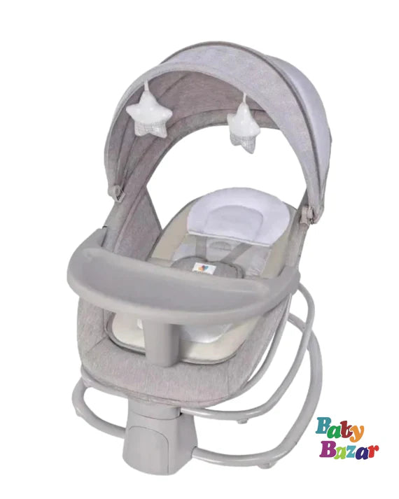 4-in-1 Baby Rocker, Bouncer, Recliner & Sleeper – Complete Comfort & Care for Newborns