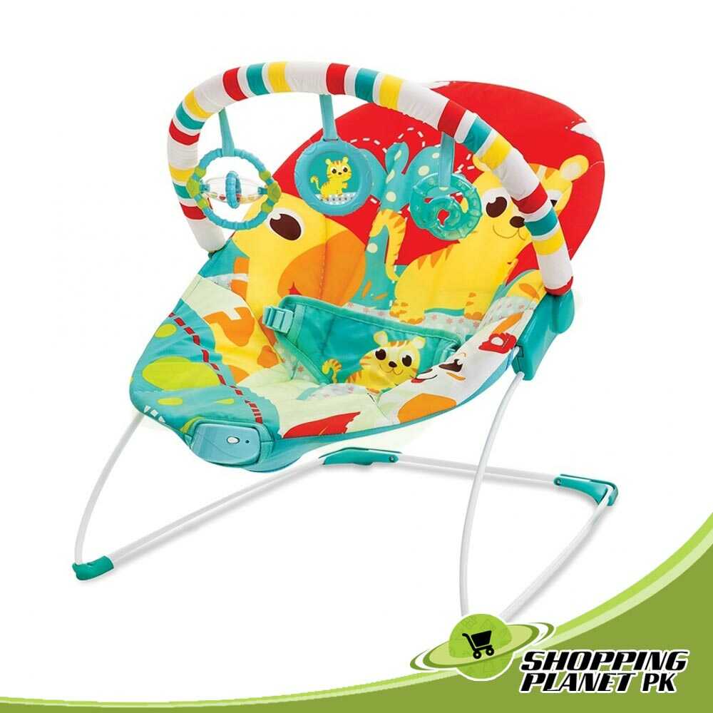 Lovely Baby Bouncer Rocker – Baby Seat, Adjustable Toy Bar