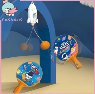 Space Sports Hanging Table Tennis Set for Kids β Indoor Reflex Training Game