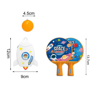 Space Sports Hanging Table Tennis Set for Kids β Indoor Reflex Training Game
