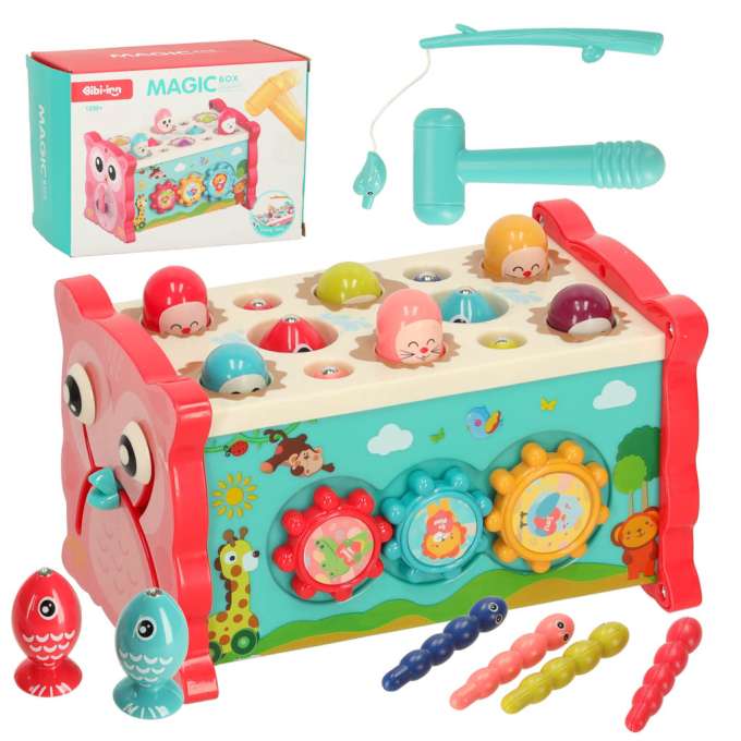 Multifunction Plastic Busy Box 6 sides and(Small size)