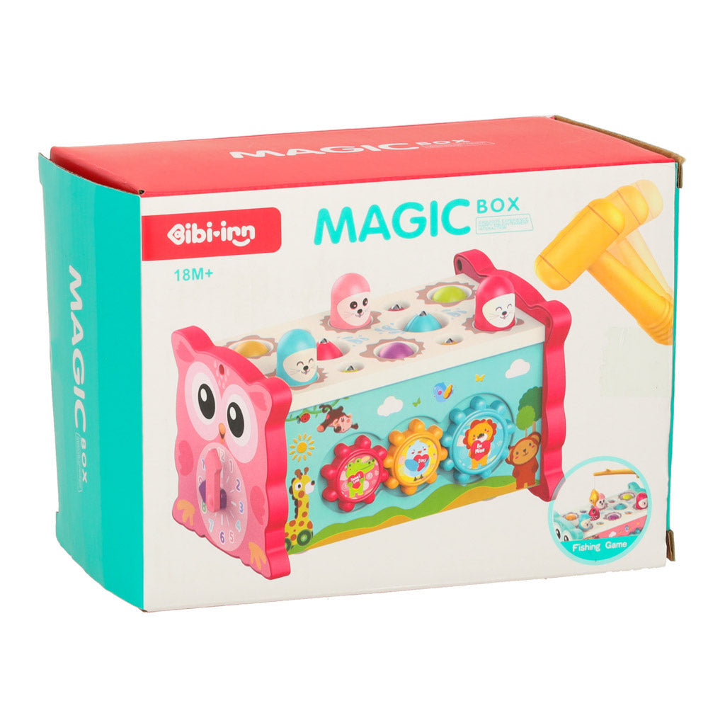 Multifunction Plastic Busy Box 6 sides and(Small size)