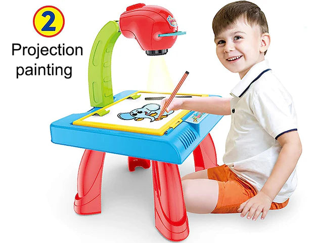 Intelligent Projector Table Toys Kids Drawing Board