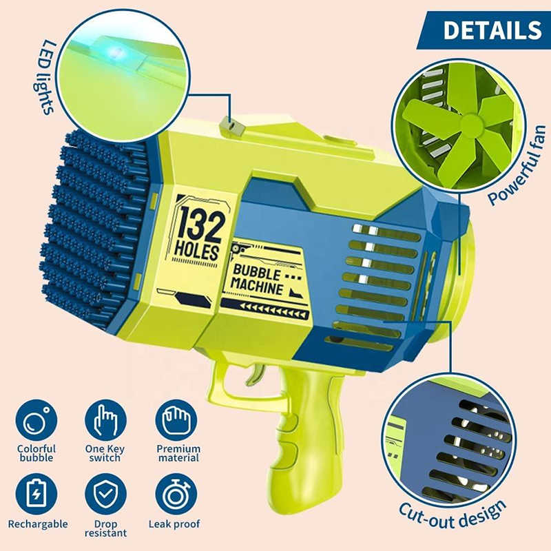 π«§ 132-Hole Bubble Machine β Ultimate Fun for Kids!