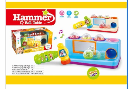 Kids Hammer Ball Game Toy Set