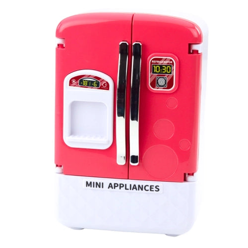 Mini Refrigerator Toy – 2-Door Pretend Play Fridge for Kids