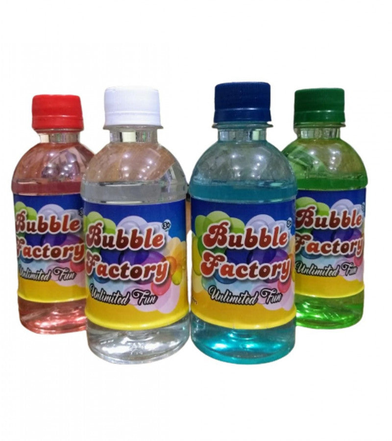 Bubble Factory Liquid Refill 250ml – Bubble Solution for Kids