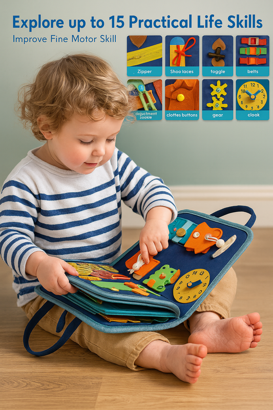 Busy Book - Activity for Kids (8 Pages)/ (10Pages)