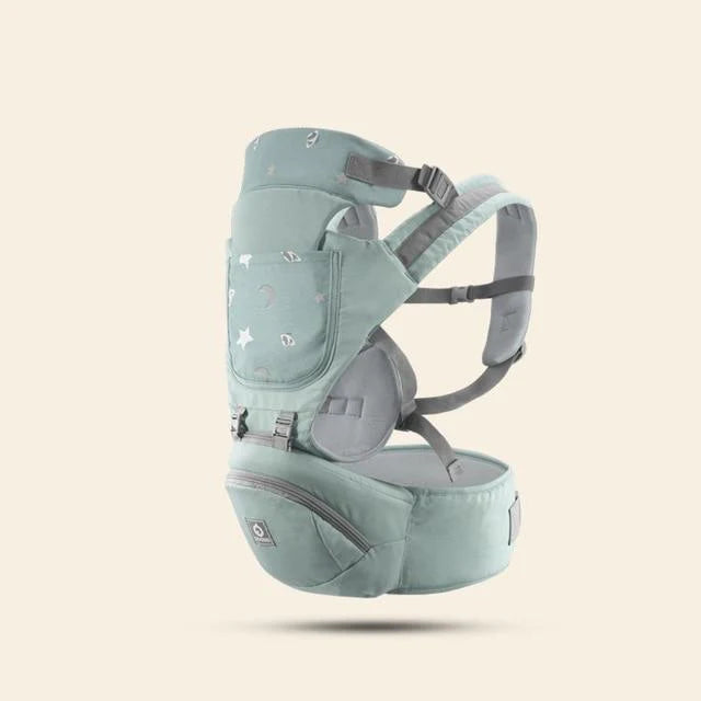 EasyWear 3-in-1 Baby Carrier with Detachable Hip Seat | Ergonomic & Comfortable | Pink Colors