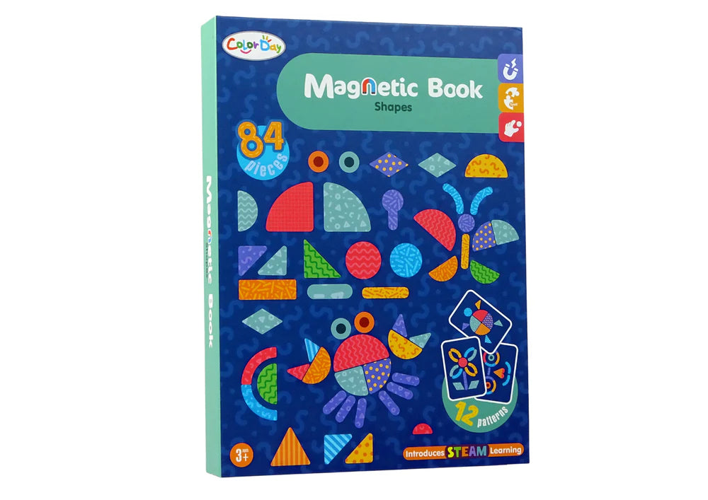 Magnetic Book | Piece Magnetic Puzzle Toy for Kids | Alphabets & Unicorn