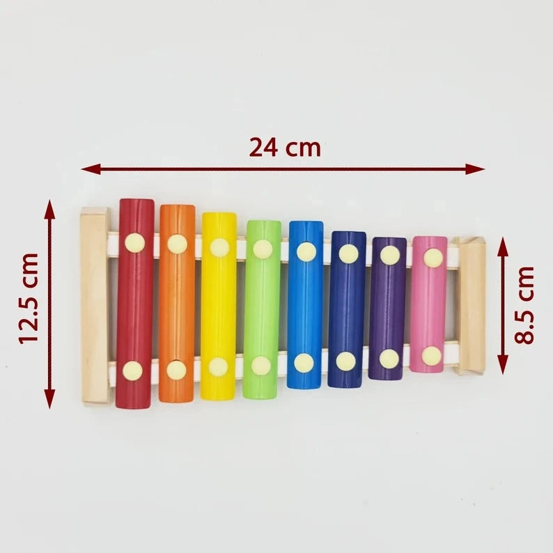 Colorful Wooden Xylophone for Kids | Musical Toy for Toddlers