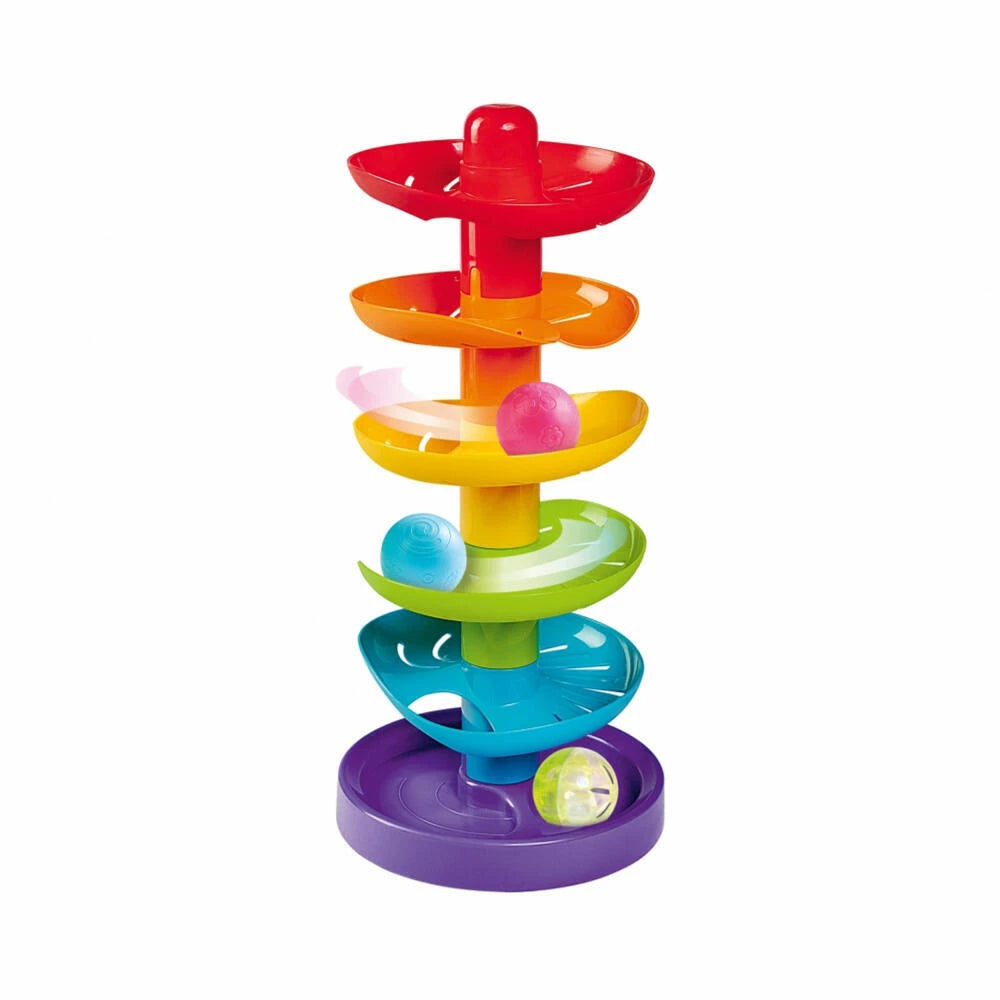 RolliBear Ball Tower – Toddler Ball Drop Toy for 1+ Year | 5 Balls