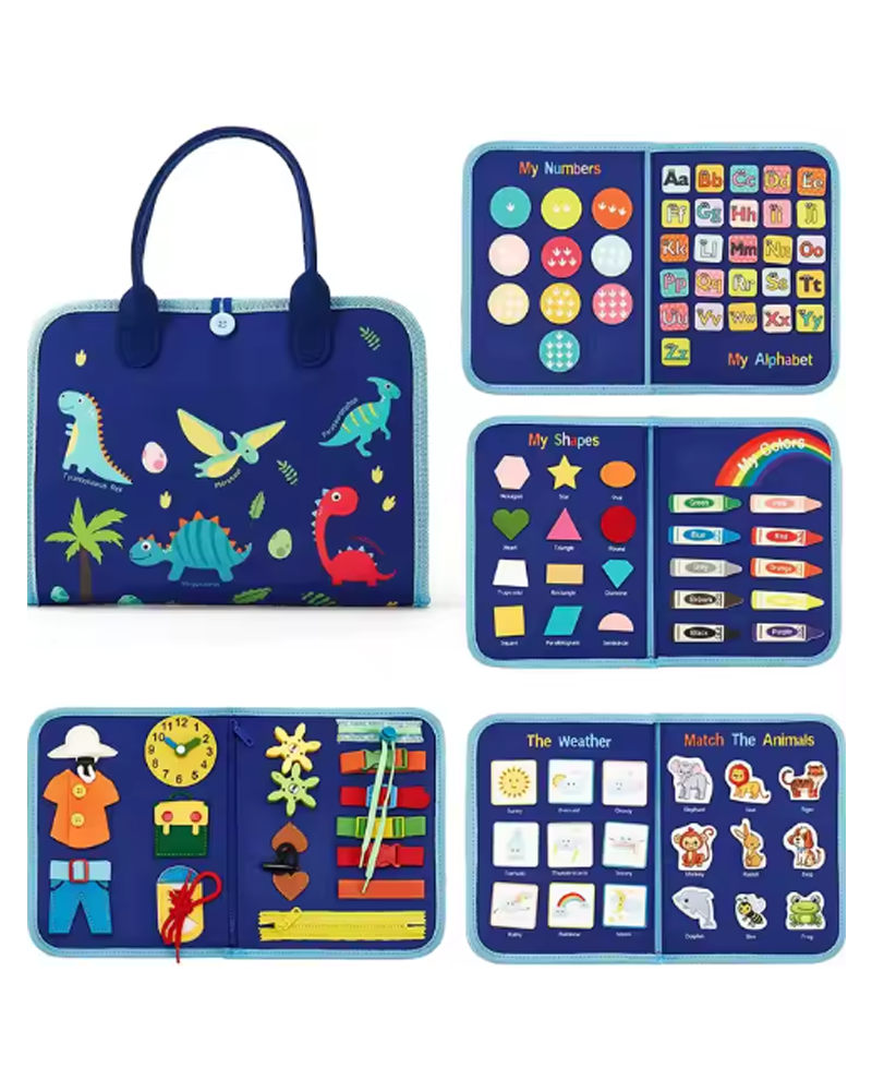 Busy Bag/ Busy Book - Activity for Kids (8 Pages)