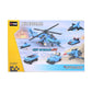 Military Helicopter Building Block Set – 727+ PCS, 13-in-1 Model Kit
