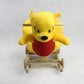 2-in-1 Plush Animal Rocking Chair with Wheels – Pooh Bear Character Designs