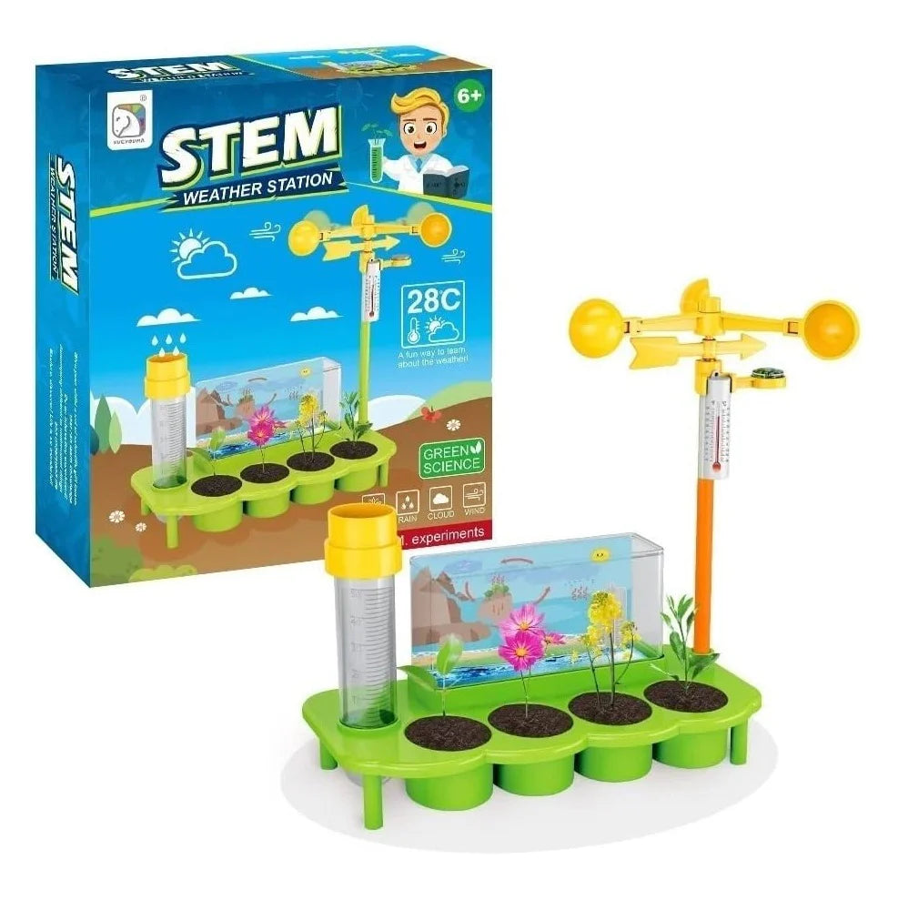 STEM Weather Station Kit for Kids - DIY Educational Science Toy
