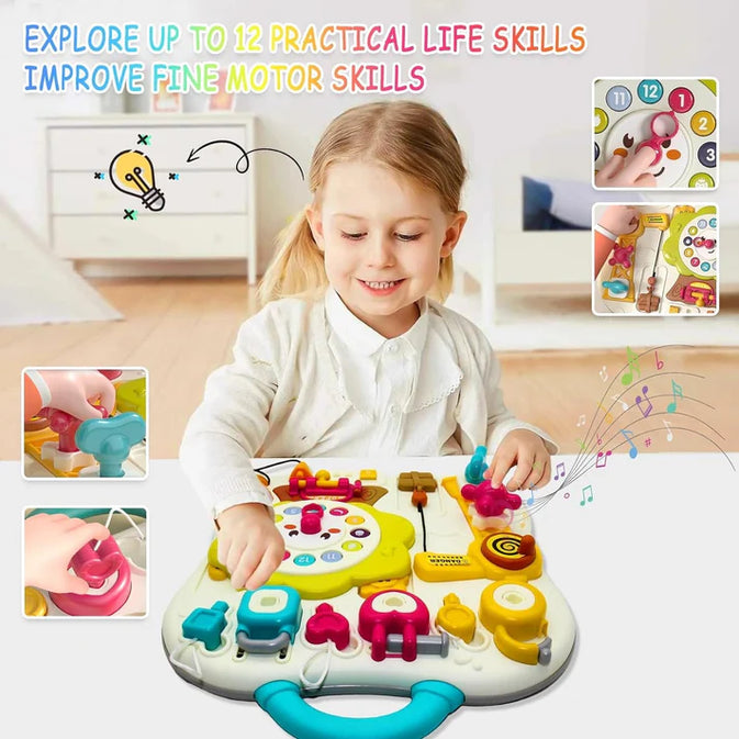 Baby's First Activity Cube - 13-in-1 Montessori Toy