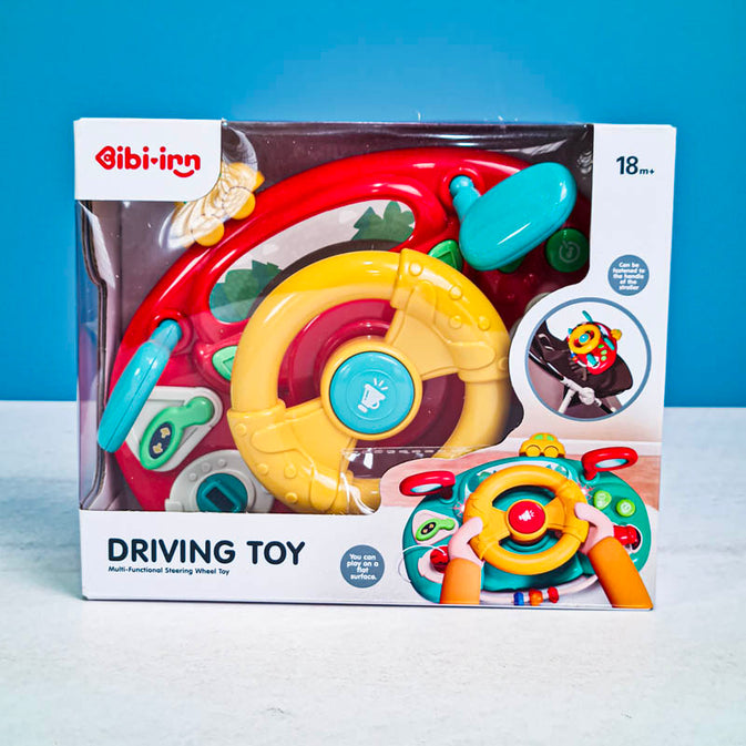 Kids Musical Steering Wheel Toy – Interactive Driving Simulation Toy