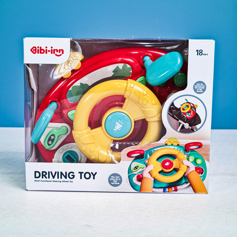 Kids Musical Steering Wheel Toy – Interactive Driving Simulation Toy